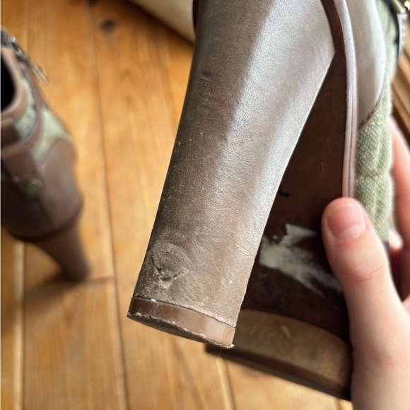 BCBG Leather Ankle Booties - Picture 5 of 9